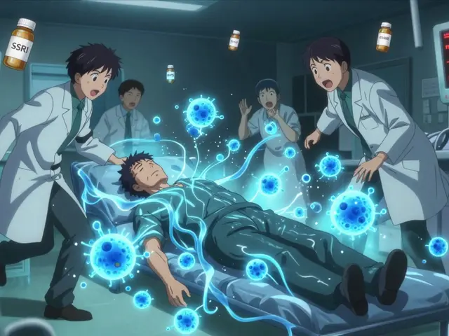 SSRI Antidepressants and Serotonin Syndrome Risk from Drug Interactions