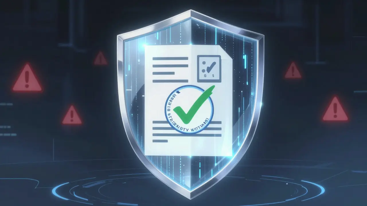 Digital shield protecting prescription from online scams