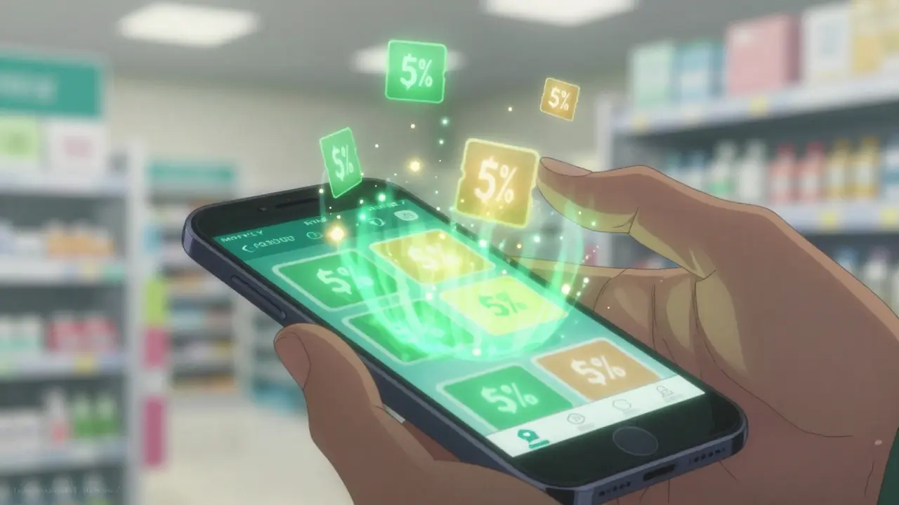 Hand touching glowing digital discount hologram from phone