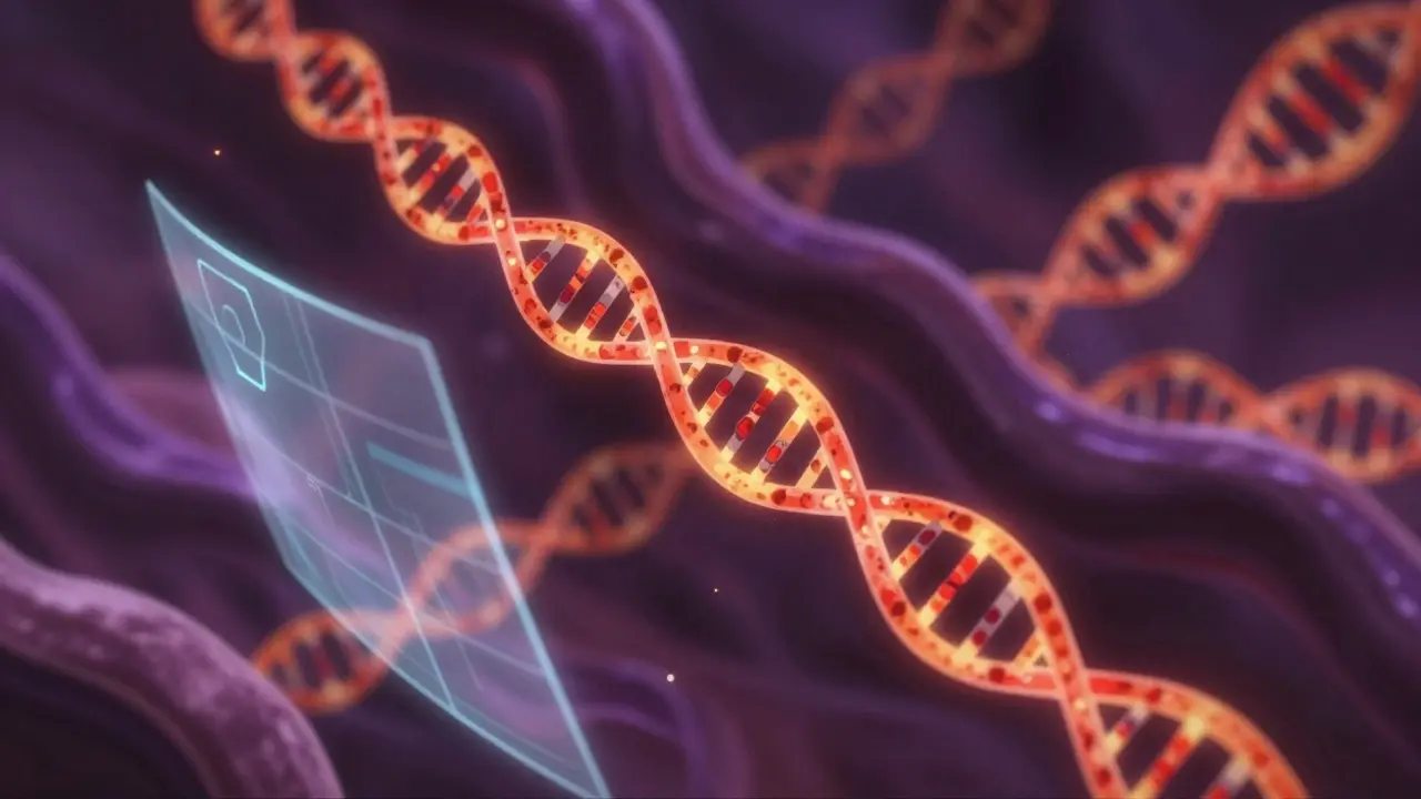 Glowing ctDNA fragments in bloodstream analysis