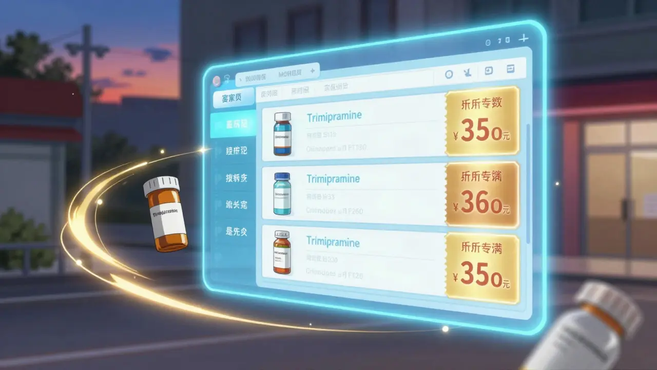 How to Buy Trimipramine Online: Where, How Much, and What to Watch For